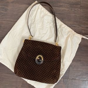 RARE Vintage Gucci Blondie Purse 1970's Chocolate